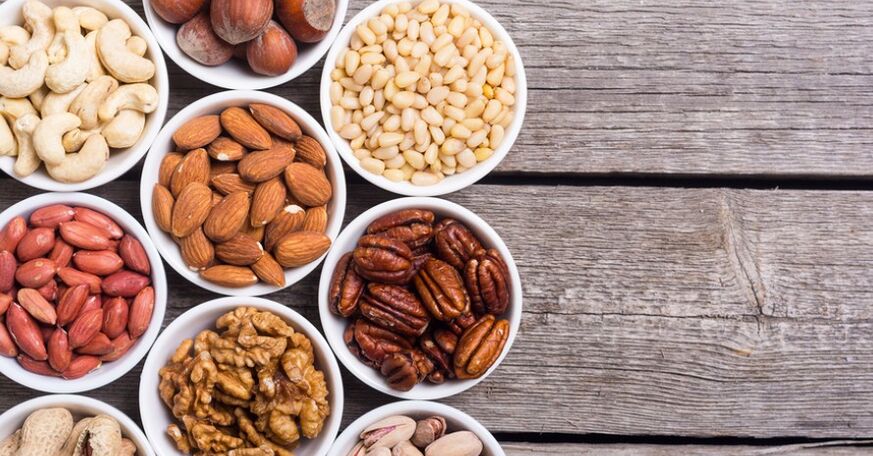 Pähklid on meeste tervise jaoks kasulikud komponendid. 